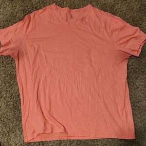 4xlt Harbor Bay Men's Coral T-Shirt